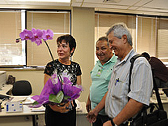 Juíza Targa discute lições do crime Shell/Basf, em palestra na Escola Judicial. E é homenageada