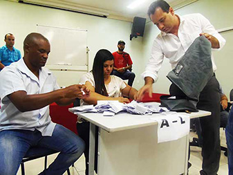 Chapa 1, da situação e do Unificados, vence eleições na Atesq